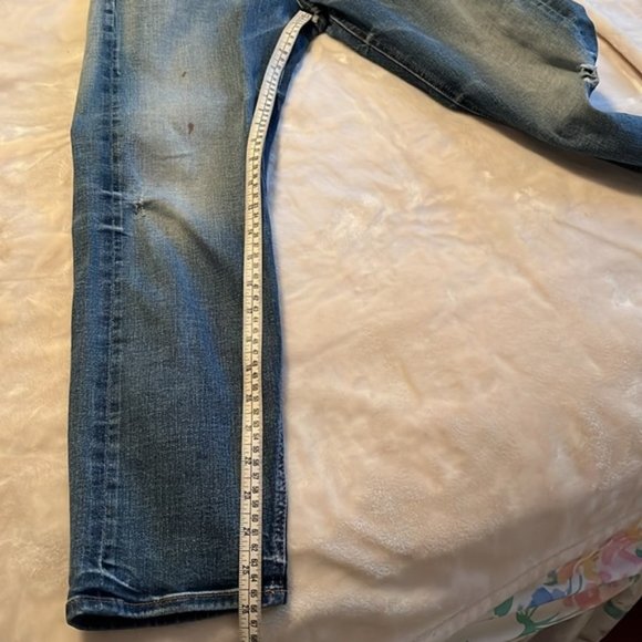 FIDELITY AXL CROP GIRLFRIEND JEAN size 26 - Picture 12 of 13